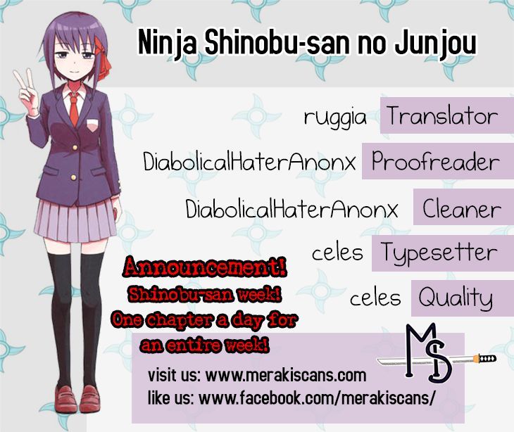 Ninja Shinobu-Chan No Junjou - Page 1