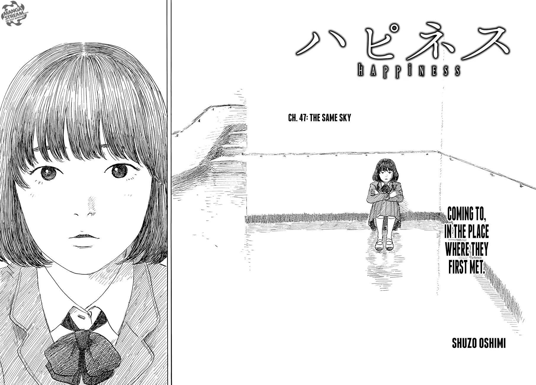 Happiness (Oshimi Shuzo) Chapter 47: The Same Sky - Picture 3