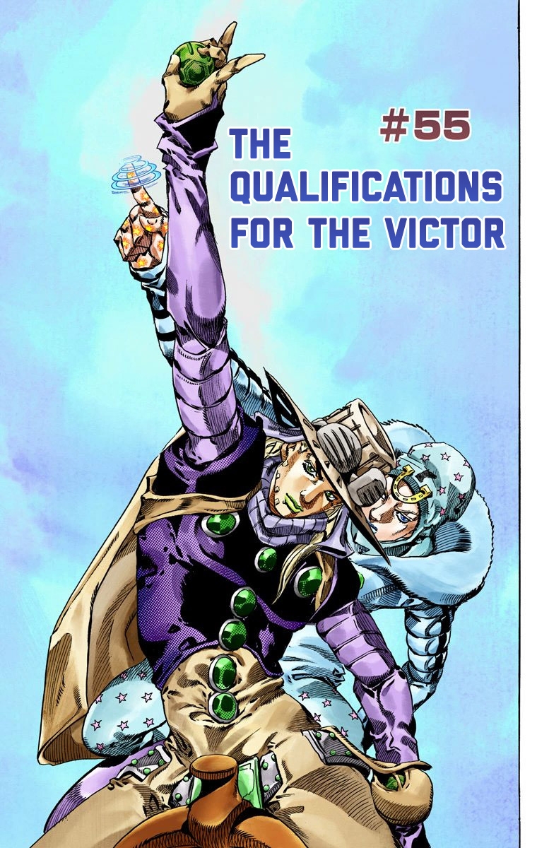 Jojo's Bizarre Adventure Part 7 - Steel Ball Run Vol.14 Chapter 55: Qualifications For The Victor - Picture 2