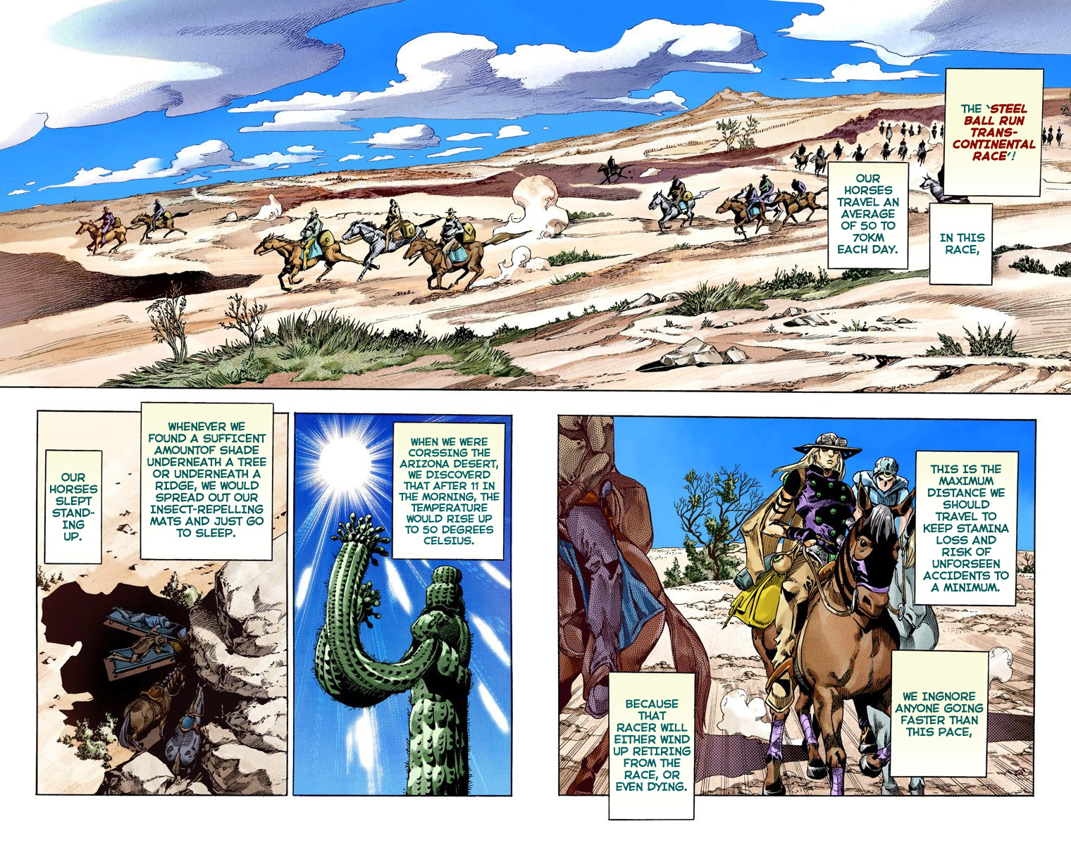 Jojo's Bizarre Adventure Part 7 - Steel Ball Run Vol.14 Chapter 55: Qualifications For The Victor - Picture 3