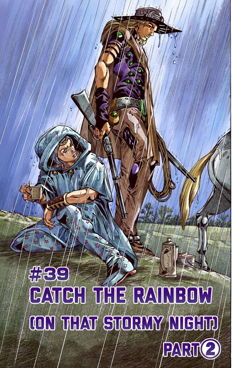 Jojo's Bizarre Adventure Part 7 - Steel Ball Run Vol.9 Chapter 39: Catch The Rainbow (On That Stormy Night) Part 2 - Picture 2