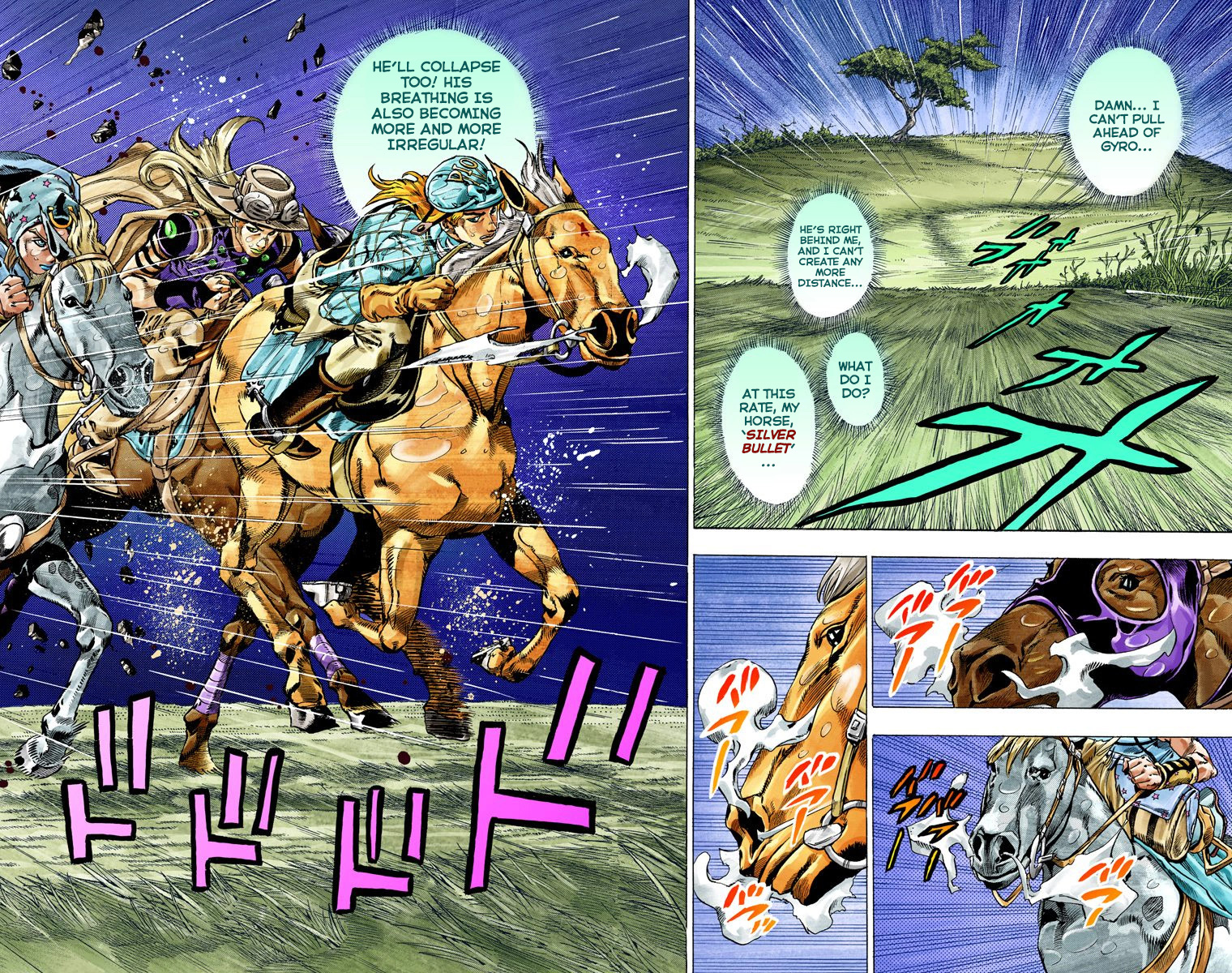 Jojo's Bizarre Adventure Part 7 - Steel Ball Run Vol.9 Chapter 39: Catch The Rainbow (On That Stormy Night) Part 2 - Picture 3