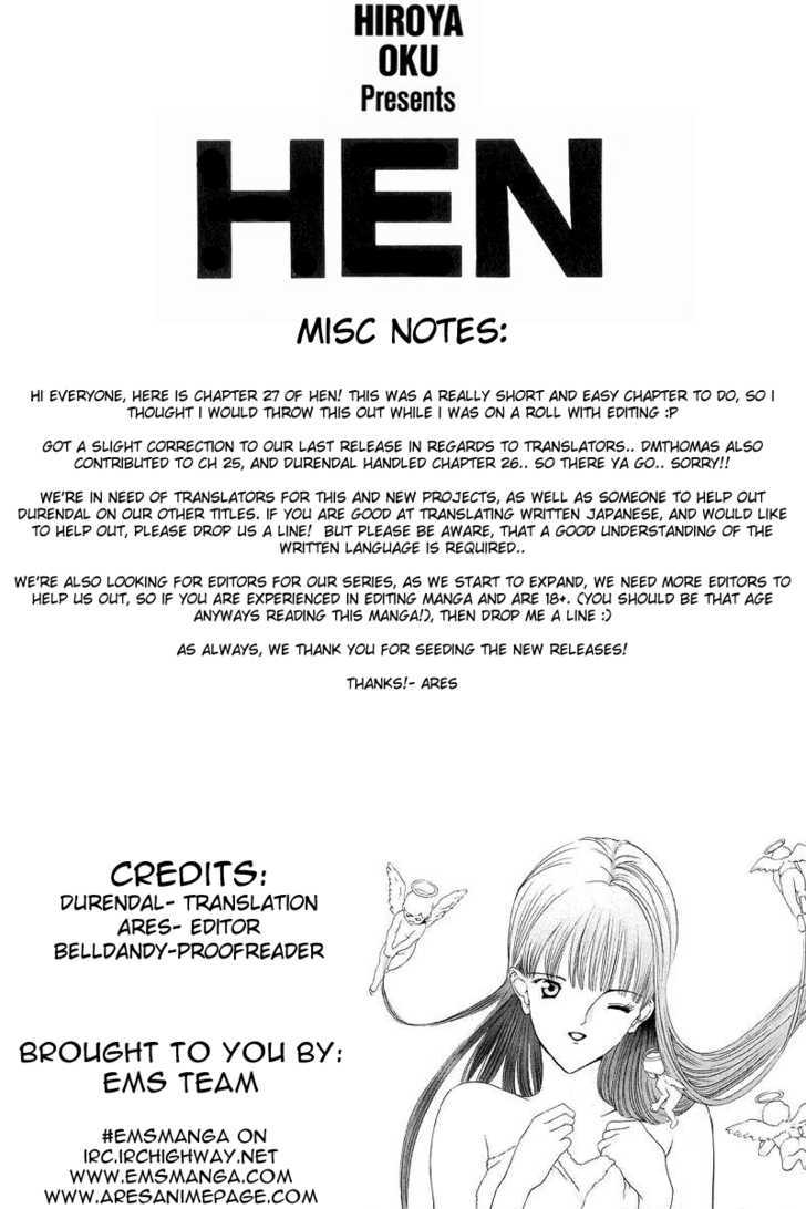 Hen Vol.3 Chapter 27 : Instigator Of Chaos - Picture 1