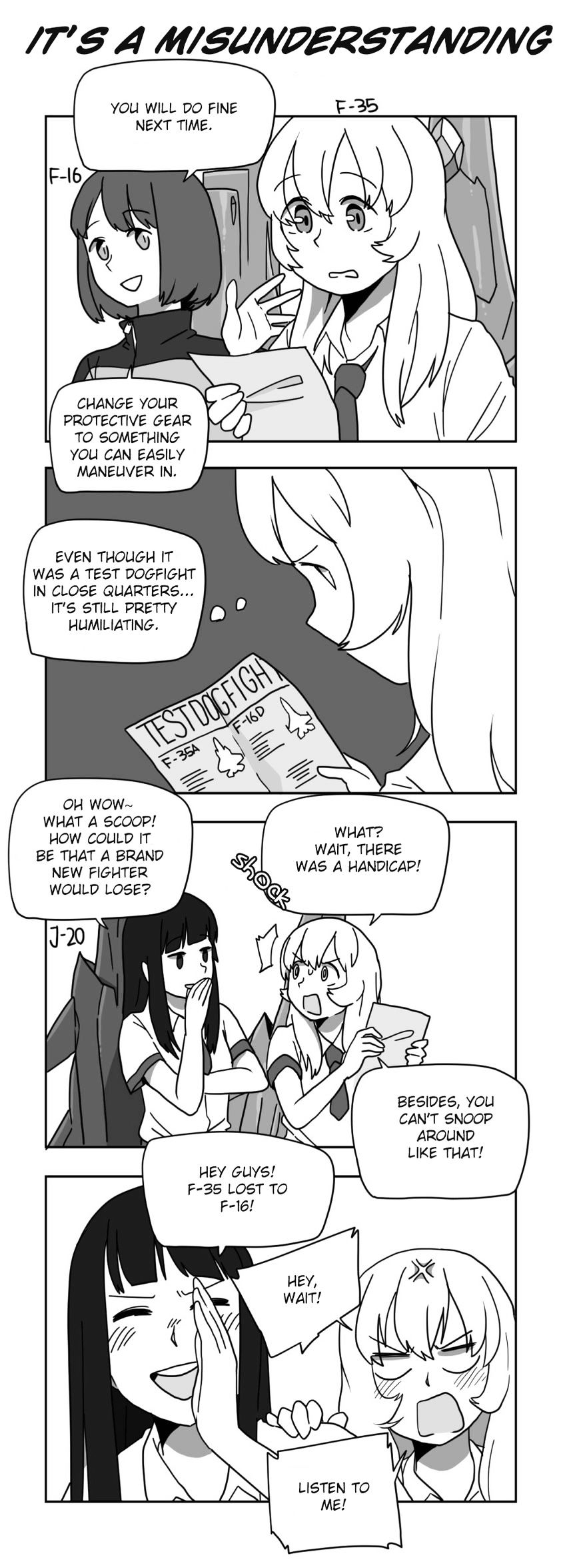 Flight Highschool Chapter 50 : 4Koma Collection - Picture 2