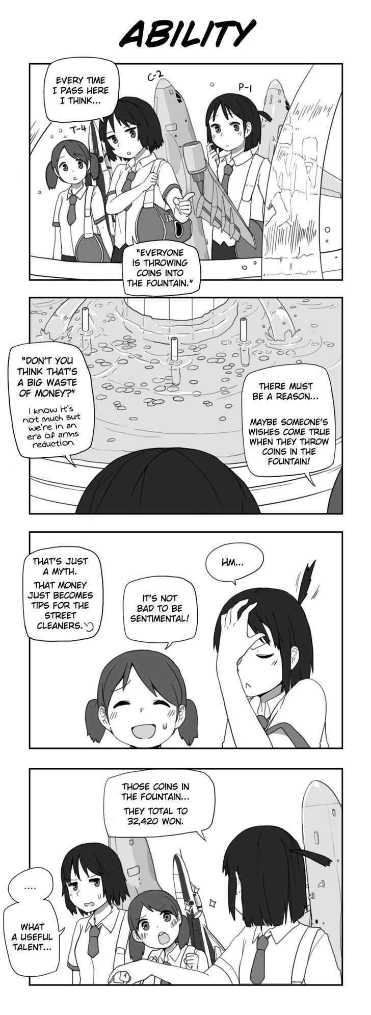 Flight Highschool Chapter 15 : 4Koma Collection - Picture 1