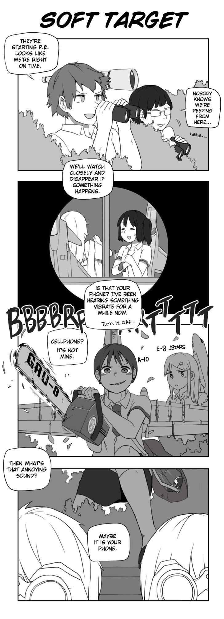 Flight Highschool Chapter 15 : 4Koma Collection - Picture 3