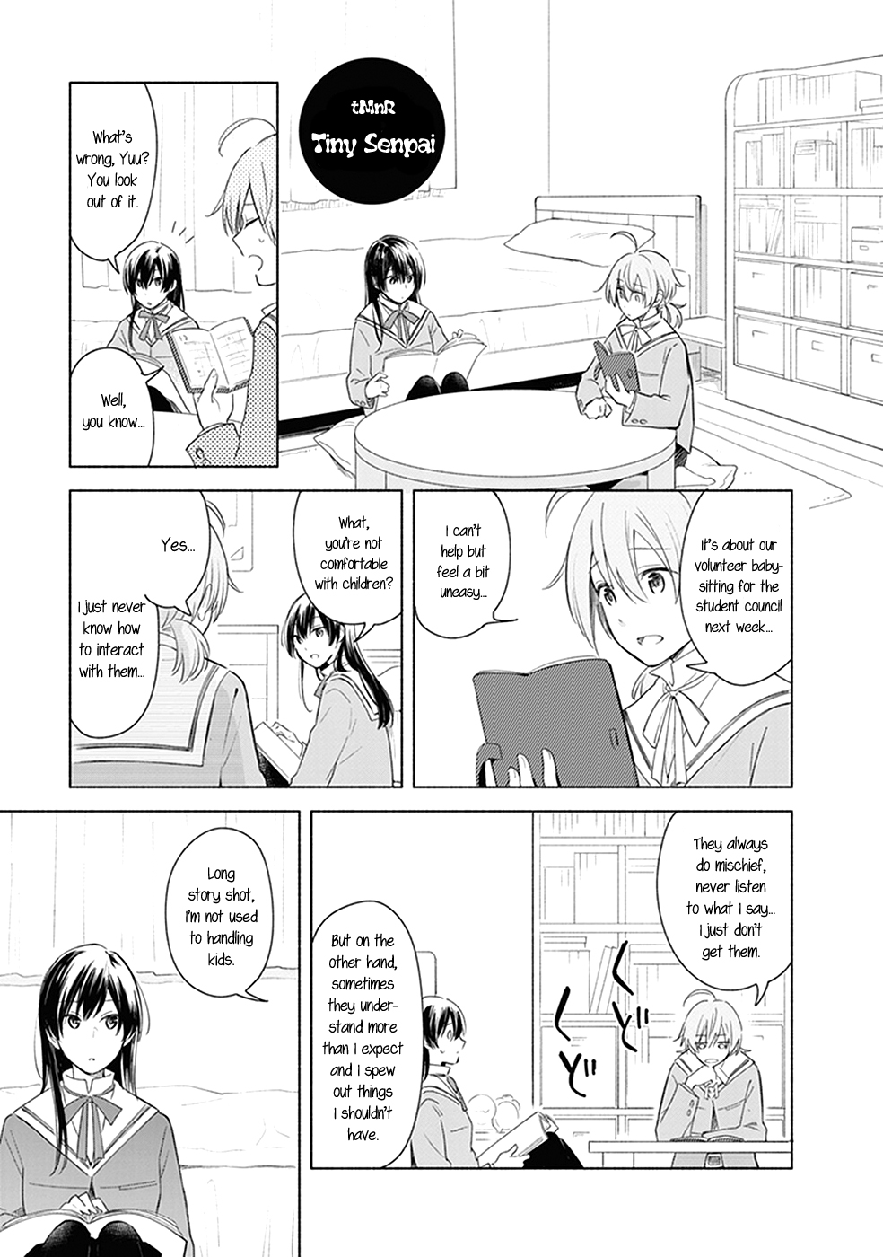 Bloom Into You: Official Comic Anthology Chapter 5: Tiny Senpai - Picture 2