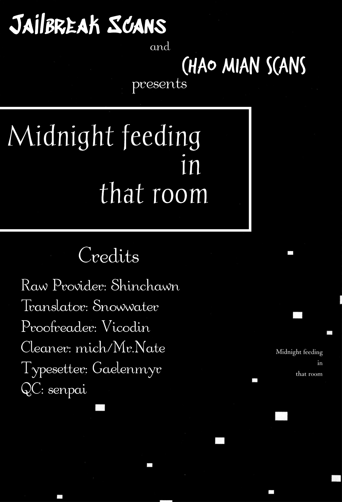 Midnight Feeding In That Room - Page 1