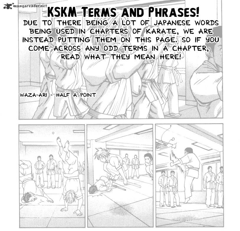 Karate Shoukoushi Kohinata Minoru Chapter 103 : Ibuki Kengo Vs Kohinata Minoru 3 - Picture 1