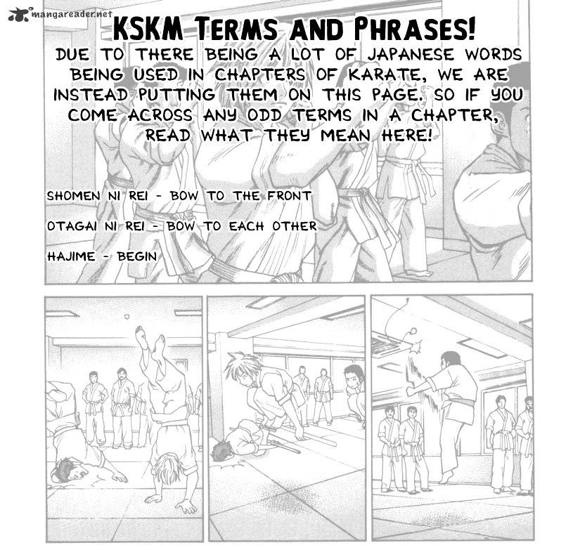 Karate Shoukoushi Kohinata Minoru Chapter 101 : Ibuki Kengo Vs Kohinata Minoru 1 - Picture 1