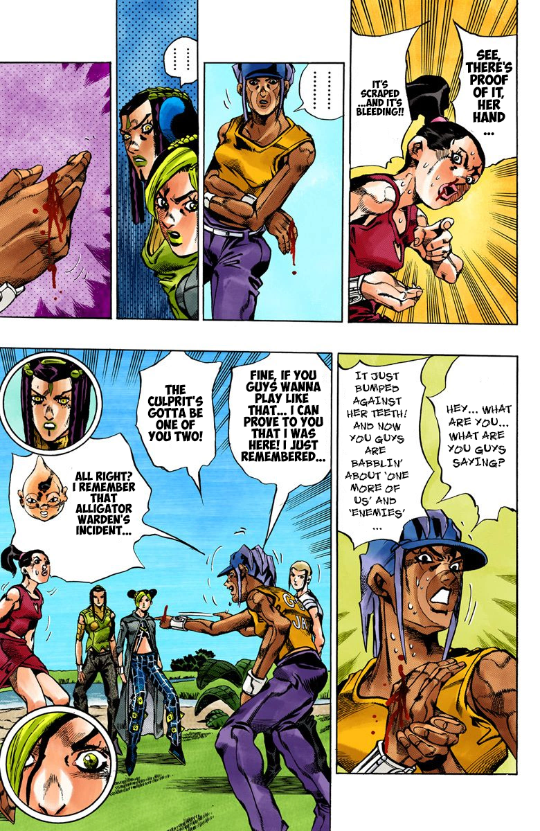 Jojo's Bizarre Adventure Part 5 - Vento Aureo Vol.4 Chapter 30: There Are Six Of Us! Part 5 - Picture 3