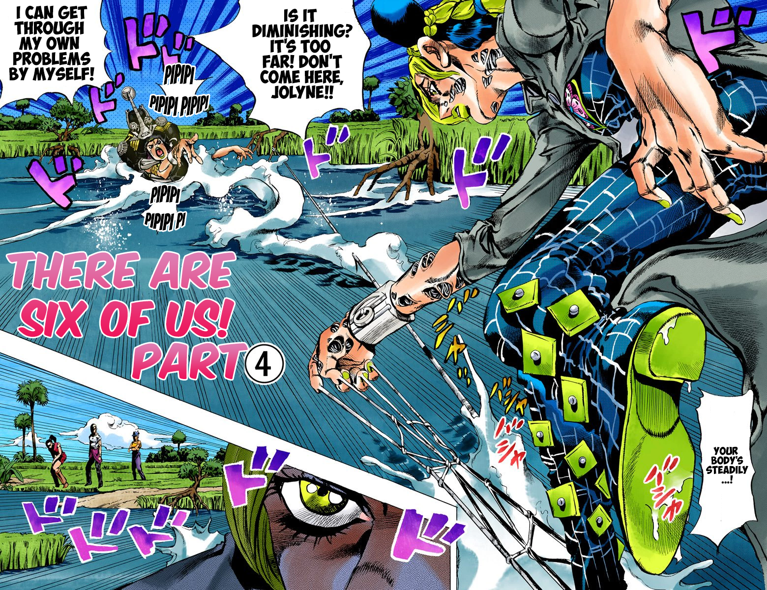 Jojo's Bizarre Adventure Part 5 - Vento Aureo Vol.4 Chapter 29: There Are Six Of Us! Part 4 - Picture 2