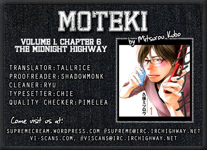 Moteki Vol.1 Chapter 6 : The Midnight Highway - Picture 1