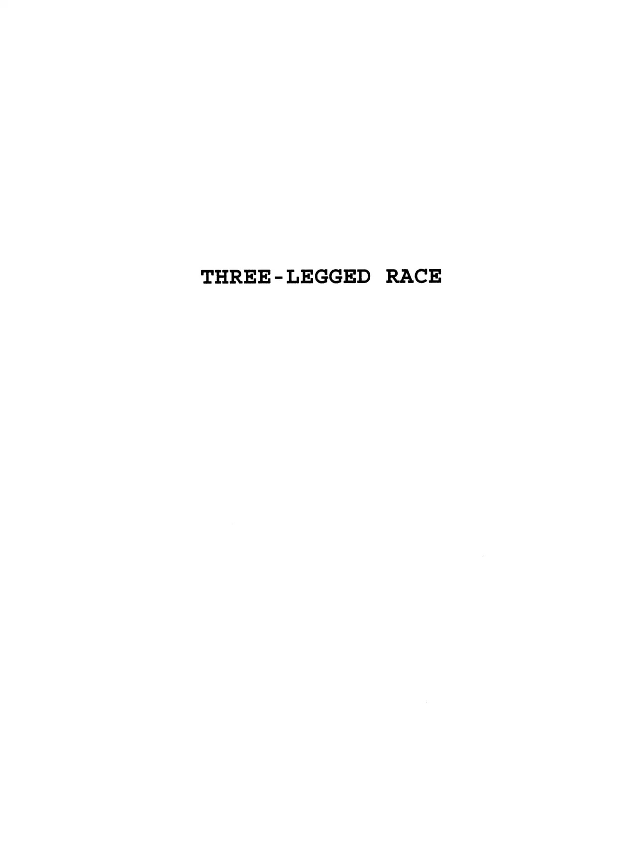 Black Jack Vol.9 Chapter 6: Three-Legged Race - Picture 1