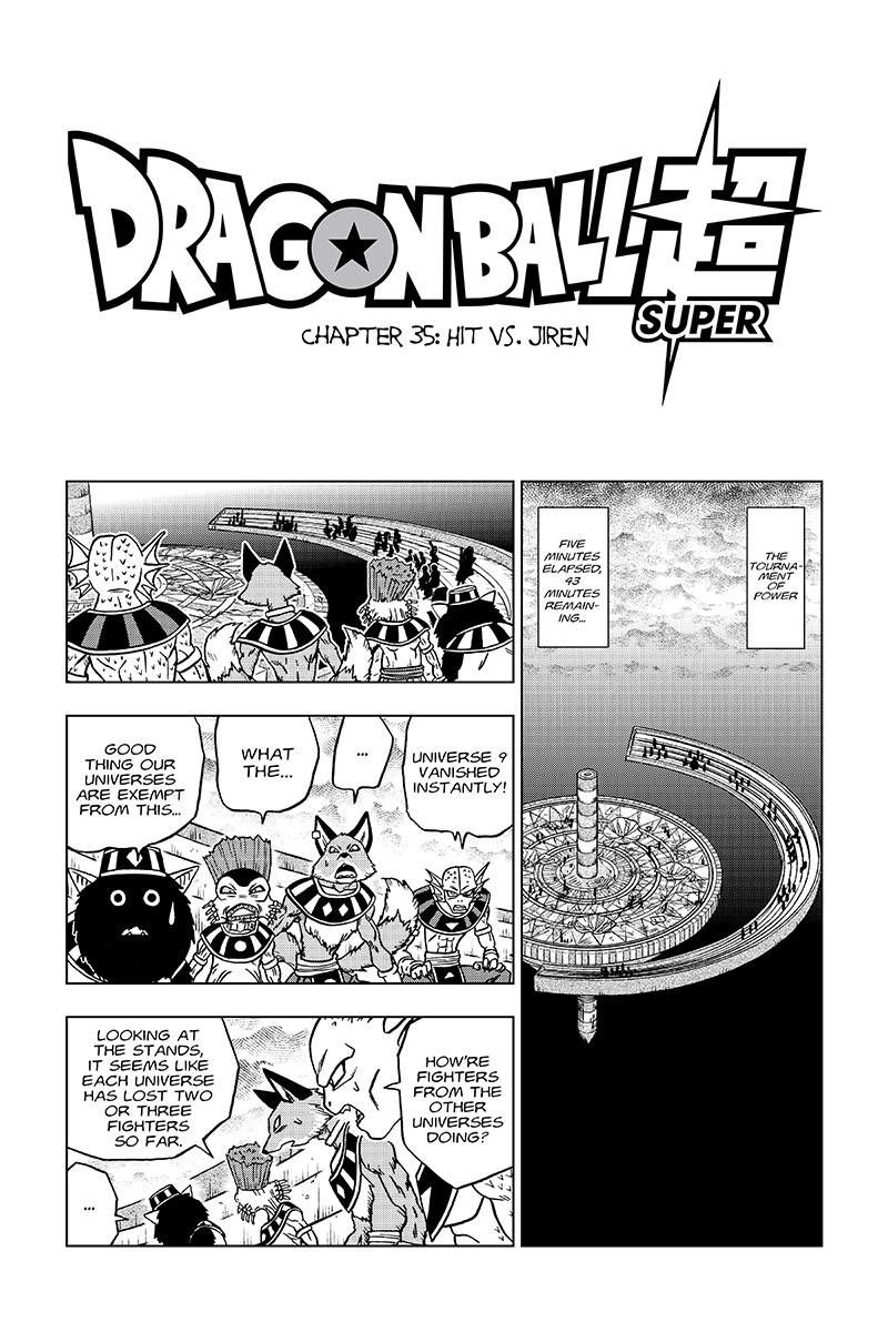 Dragon Ball Chou Chapter 35 : Hit Vs Jiren - Picture 1