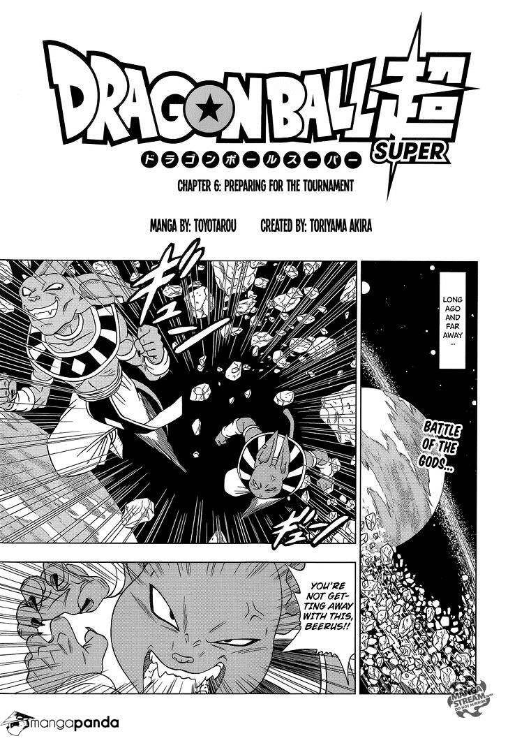 Dragon Ball Chou Chapter 6 : Preparing For The Tournament - Picture 1