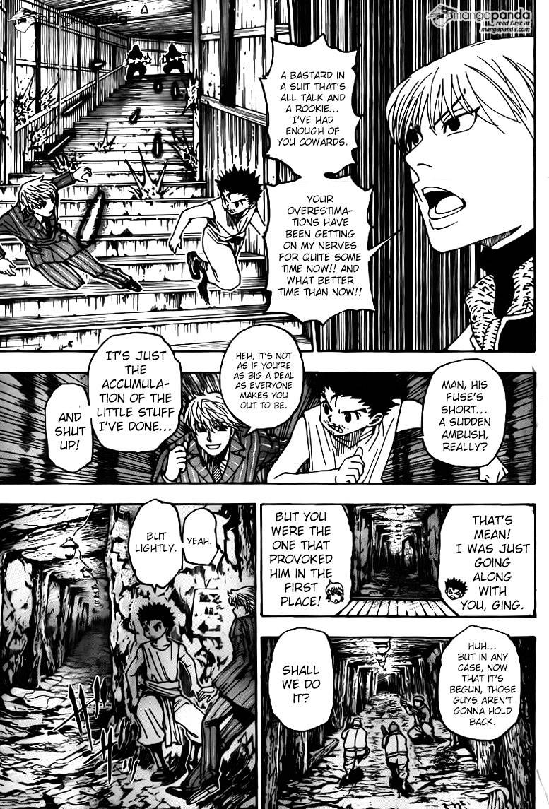 Hunter X Hunter Chapter 347 : Inauguration - Picture 3