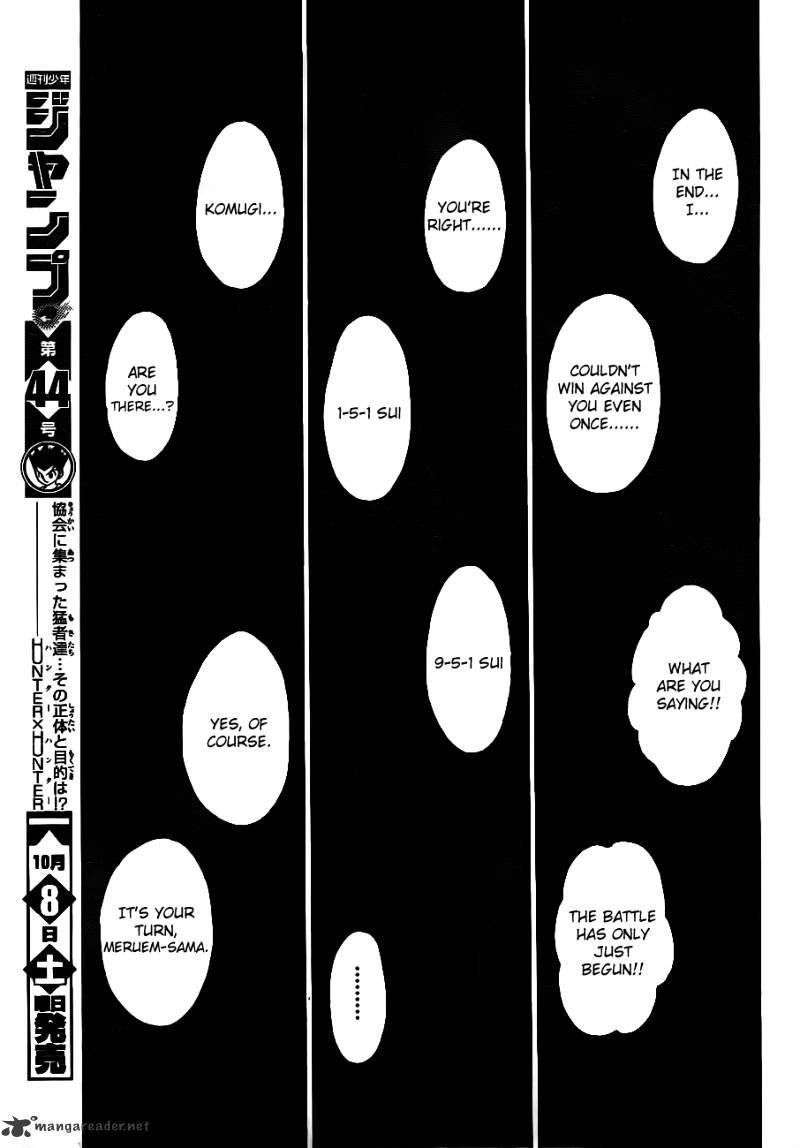 Hunter X Hunter Chapter 318 : Last Will - Picture 3