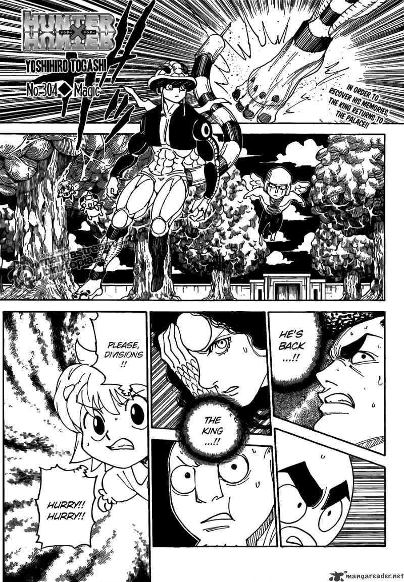 Hunter X Hunter Chapter 304 : Magic - Picture 1