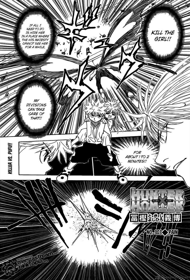 Hunter X Hunter Chapter 303 : Pain - Picture 1
