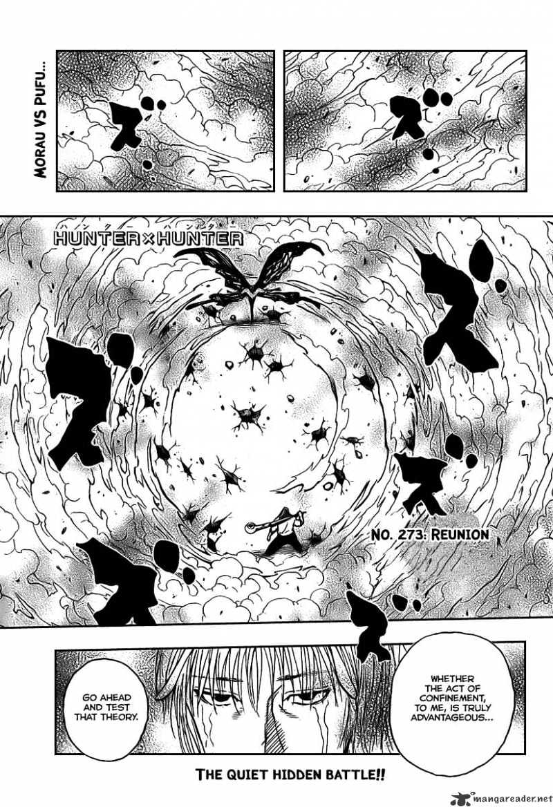 Hunter X Hunter Chapter 273 : Reunion - Picture 1
