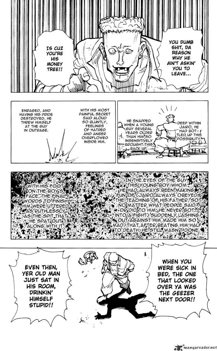 Hunter X Hunter Chapter 204 : About Jairo - Picture 3