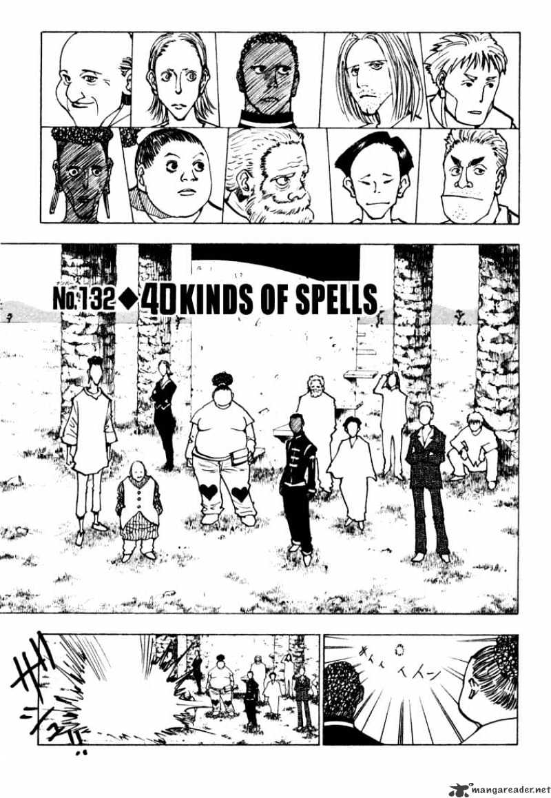 Hunter X Hunter Chapter 132 : 40 Kinds Of Spells - Picture 1