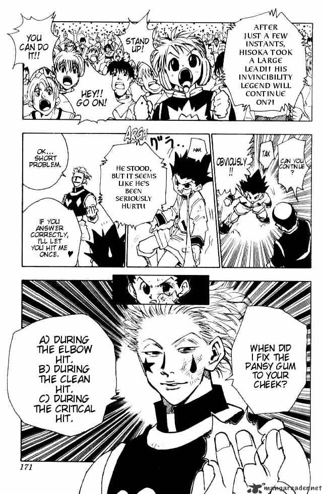 Hunter X Hunter Chapter 63 : Its Only Beginning - Picture 3