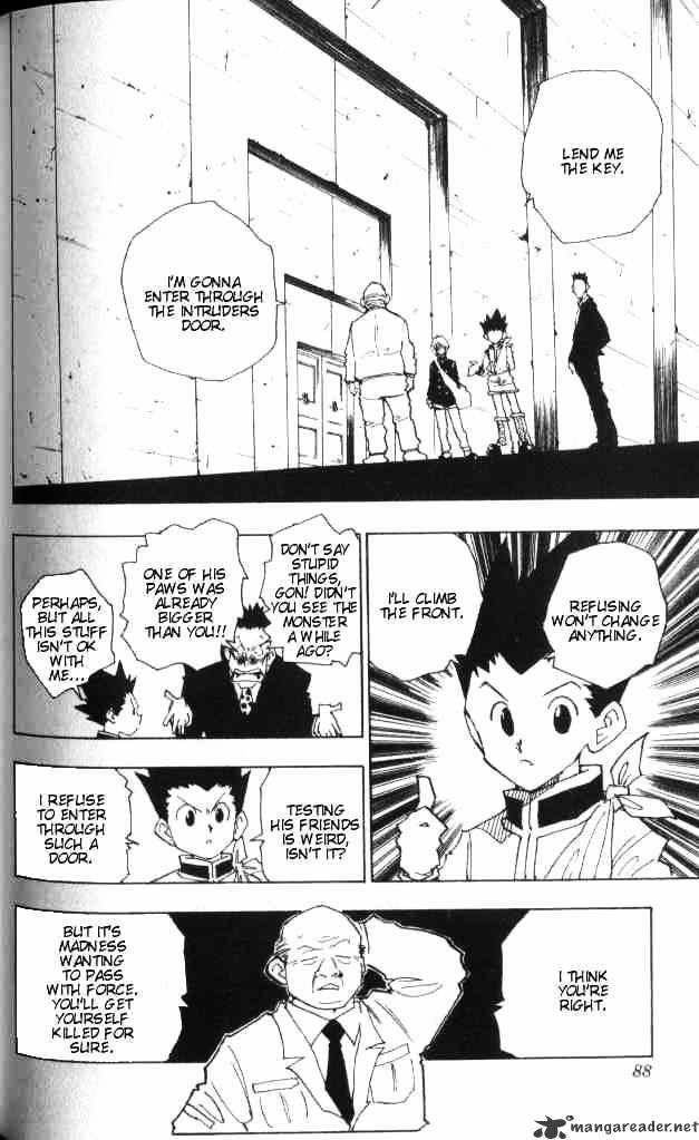 Hunter X Hunter Chapter 40 : The Zoldick Family 1 - Picture 3