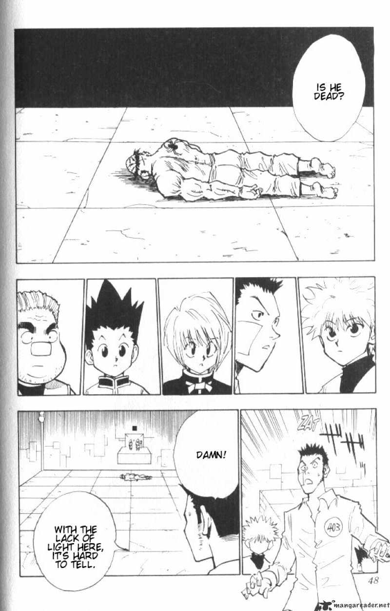 Hunter X Hunter Chapter 20 : Gamble Time - Picture 3