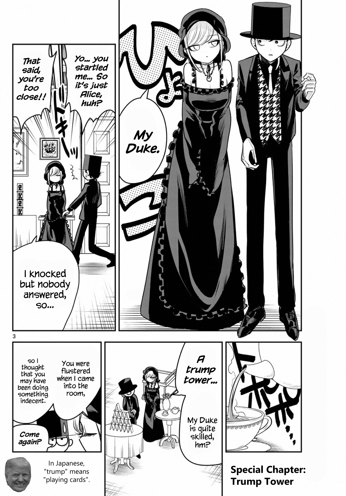 The Duke Of Death And His Black Maid Chapter 87.5: Trump Tower (Magazine Special) - Picture 3