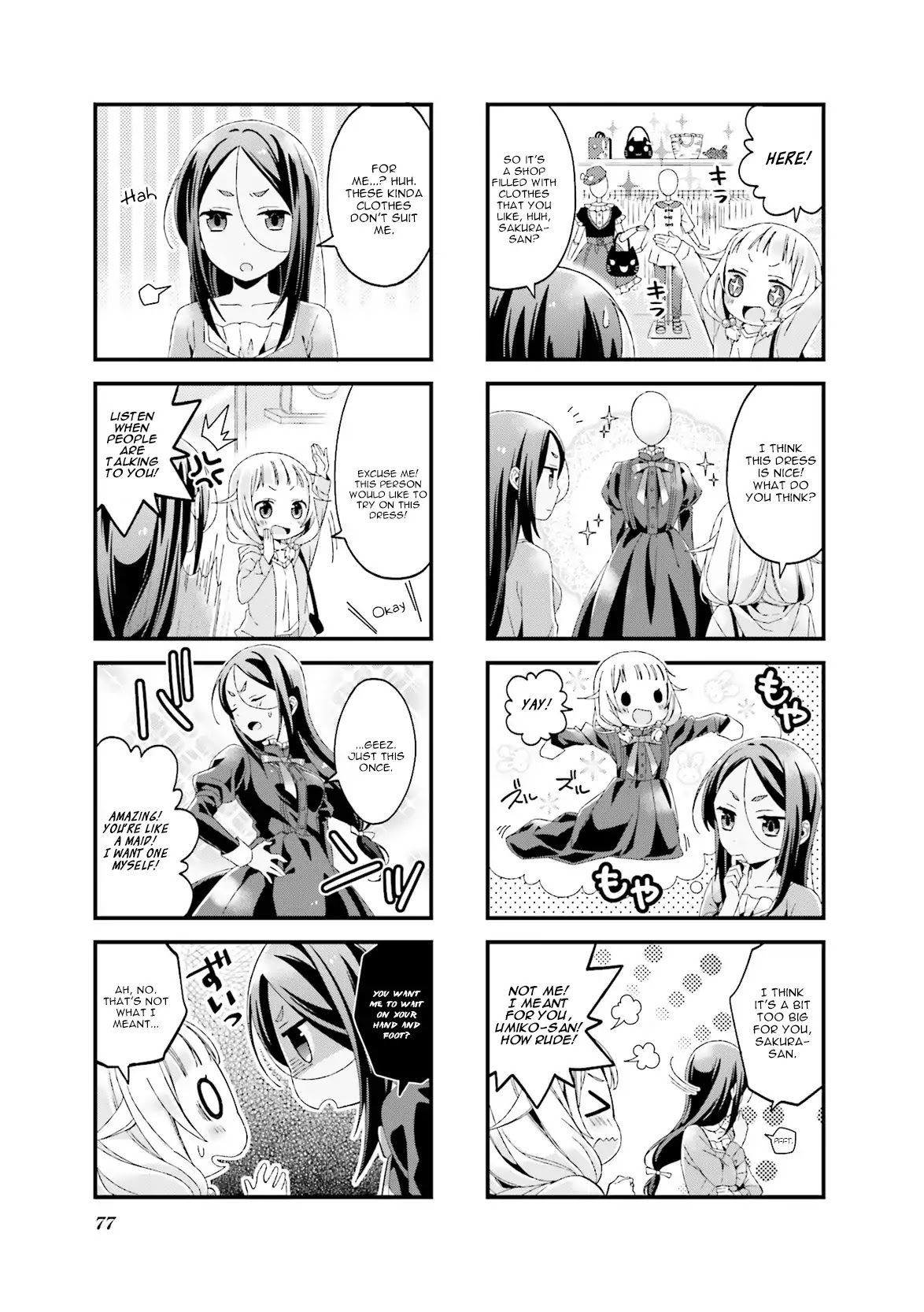 New Game! Anthology Comic Chapter 9: Let's Go Shopping - Picture 3