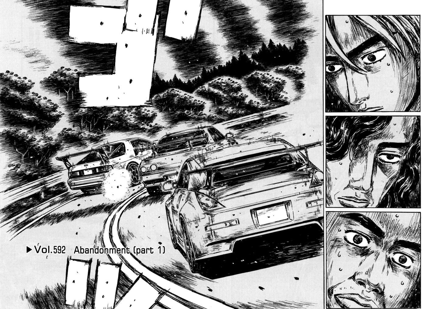 Initial D Vol.41 Chapter 592 : Abandonment (Part 1) - Picture 1