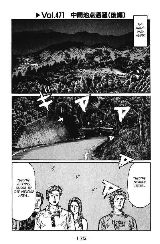 Initial D Vol.34 Chapter 471 : Passing The Halfway Point (Last Half) - Picture 1
