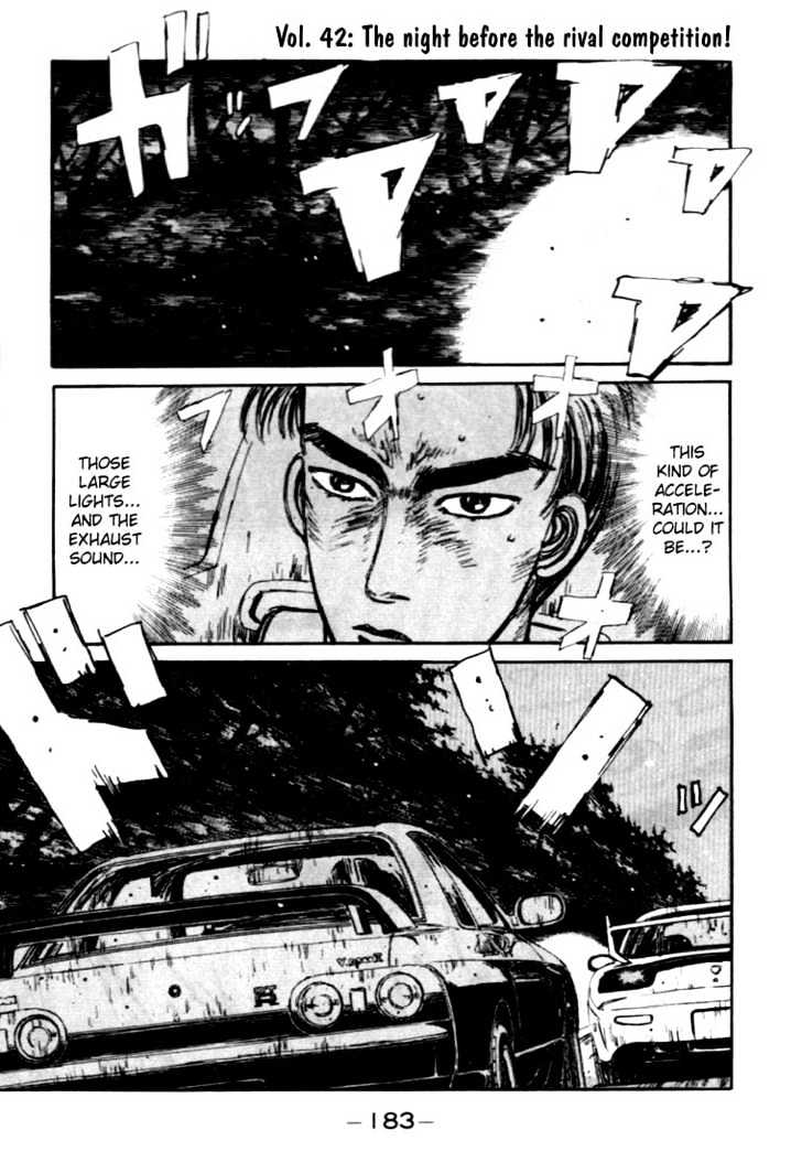 Initial D Vol.4 Chapter 42 : The Night Before The Rival Competition! - Picture 1