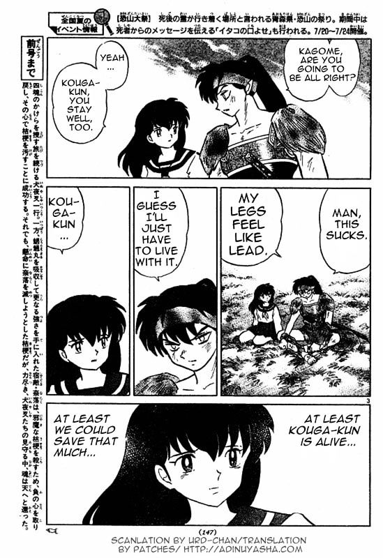 Inuyasha Vol.47 Chapter 466 : Parting Thoughts - Picture 3