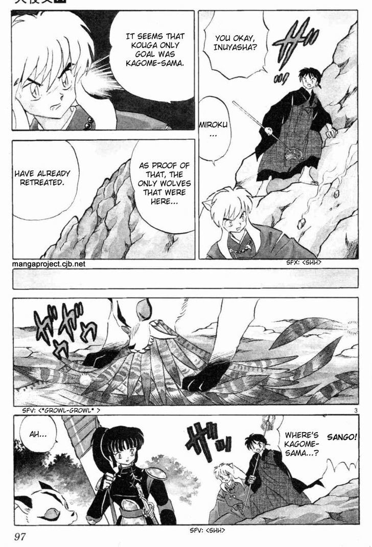 Inuyasha Vol.14 Chapter 134 : Cave Of The Wolves - Picture 3
