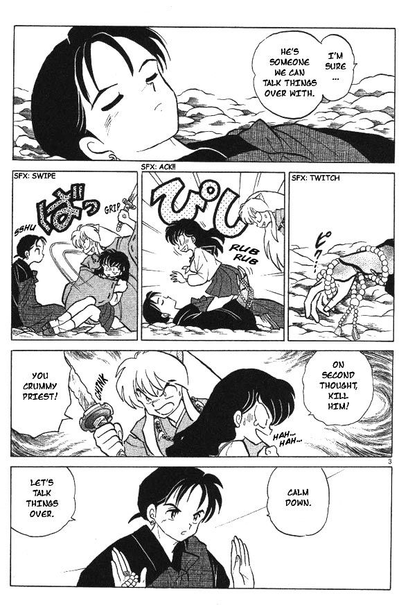 Inuyasha Vol.6 Chapter 54 : The Cursed Hand - Picture 3
