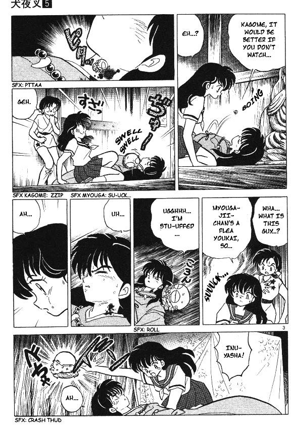 Inuyasha Vol.5 Chapter 42 : Within The Barrier - Picture 3