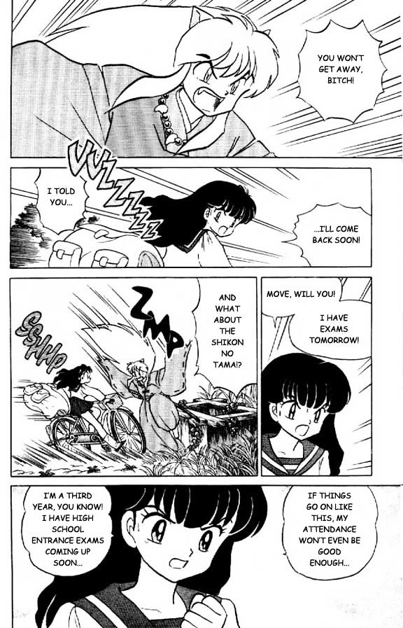 Inuyasha Vol.3 Chapter 23 : The Adhering Mask - Picture 3