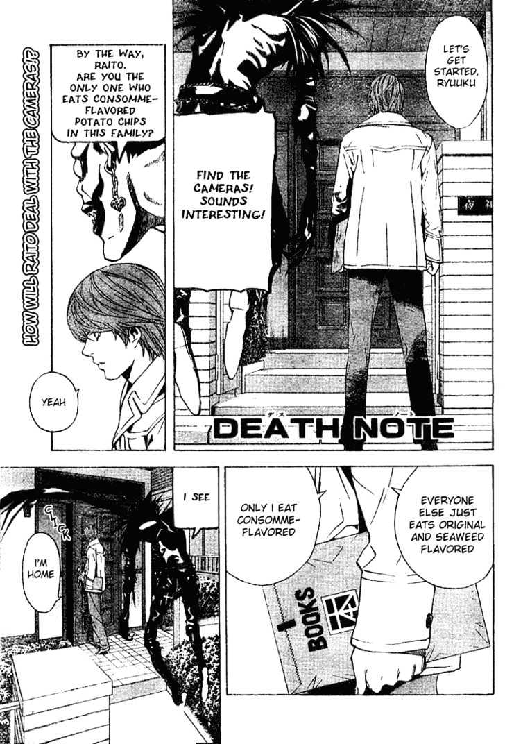 Death Note Vol.3 Chapter 17 - Picture 1