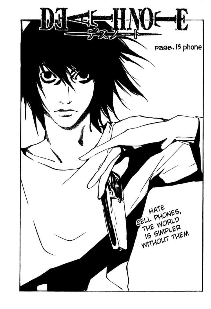 Death Note Vol.2 Chapter 15 - Picture 1