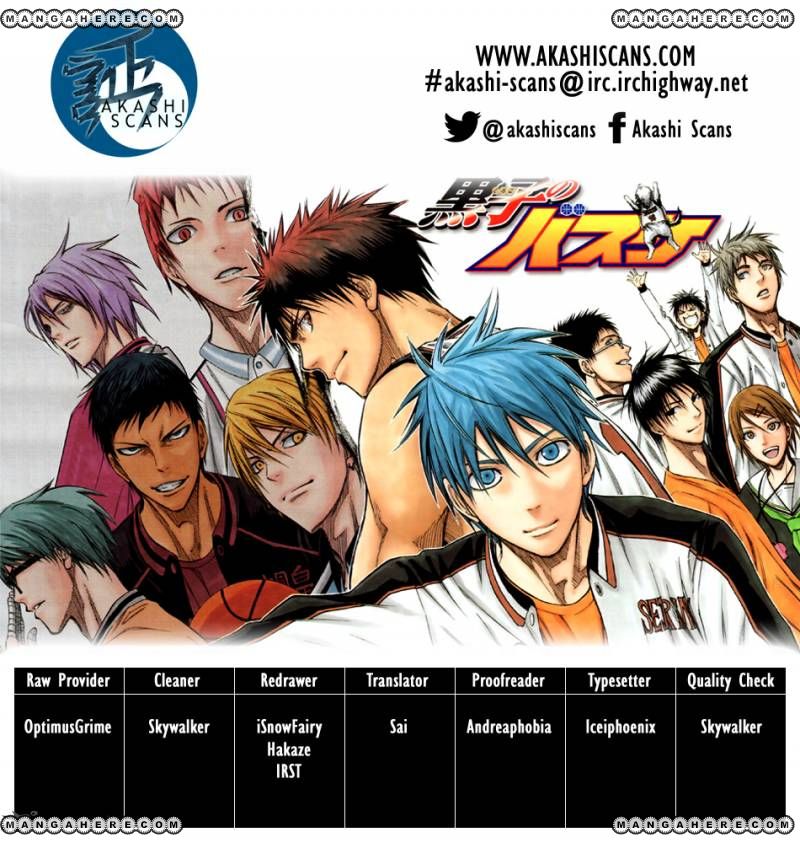 Kuroko No Basket Vol.23 Chapter 259 : I'll Definitely Stop This Shot!! - Picture 2