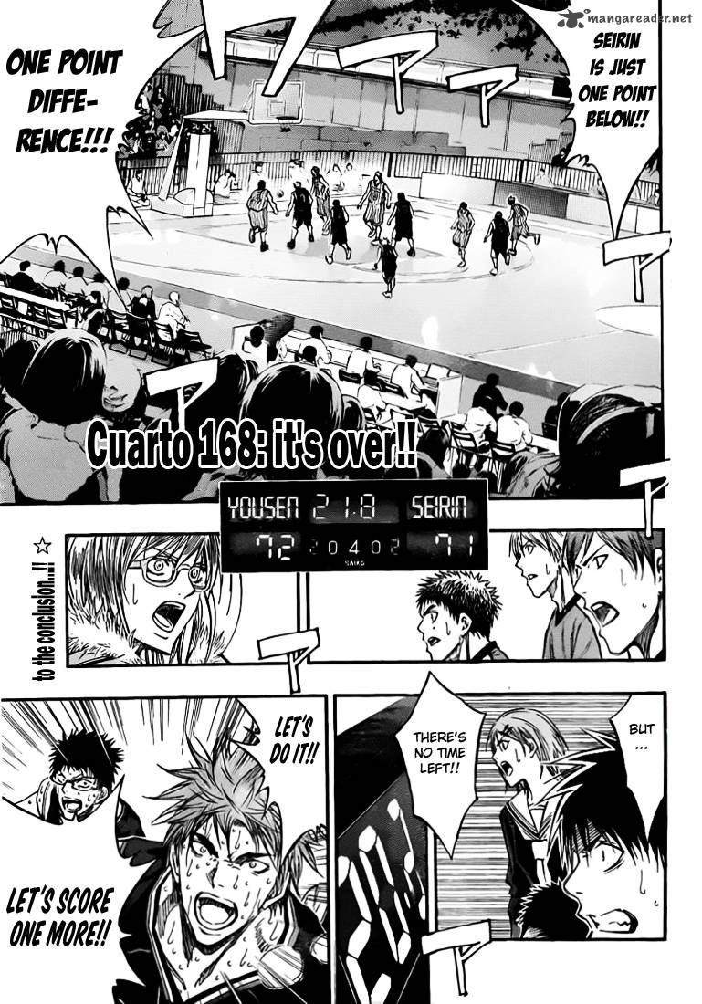 Kuroko No Basket Vol.16 Chapter 168 : It's Over!!! - Picture 3