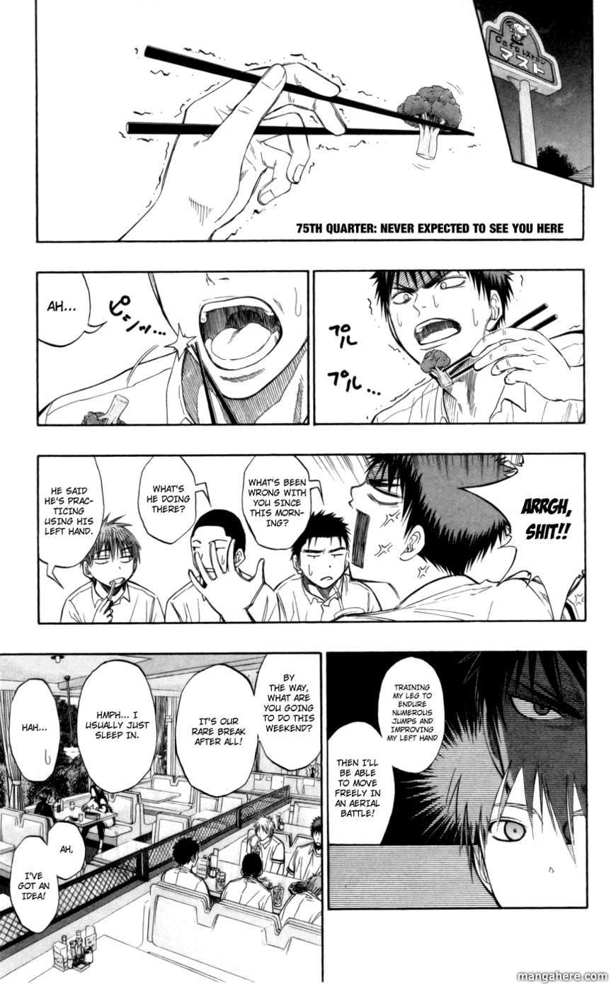 Kuroko No Basket Vol.09 Chapter 075 : Never Expected To See You Here - Picture 1
