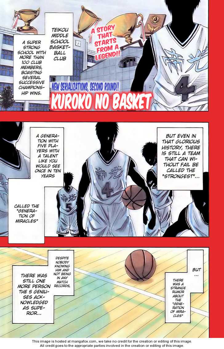 Kuroko No Basket Vol.01 Chapter 001 : I Am Kuroko - Picture 2