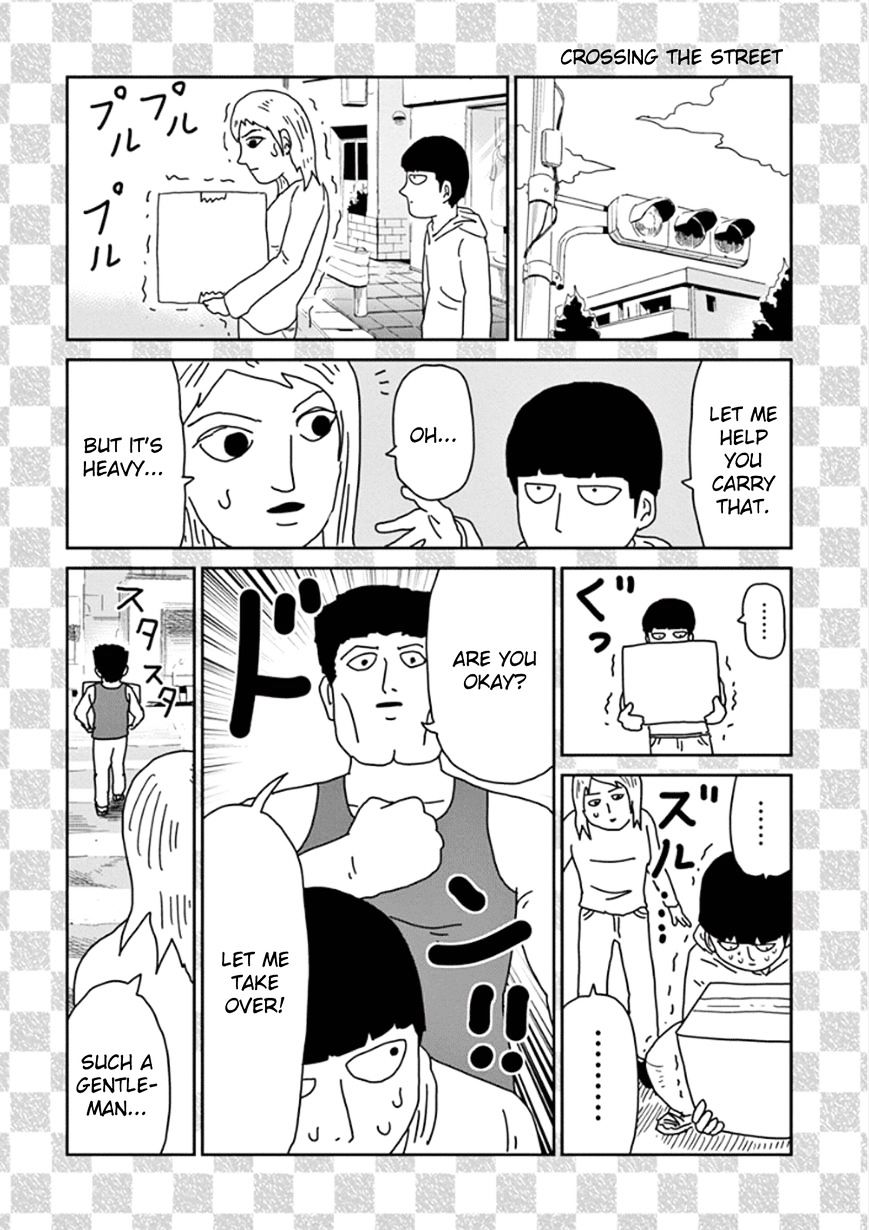 Mob Psycho 100 Chapter 70.5 : Crossing The Street - Picture 1