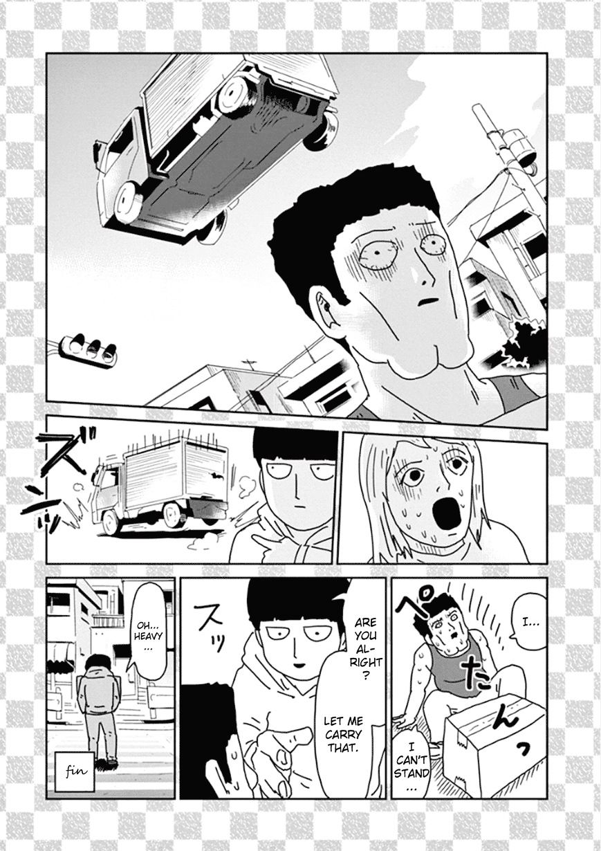 Mob Psycho 100 Chapter 70.5 : Crossing The Street - Picture 3