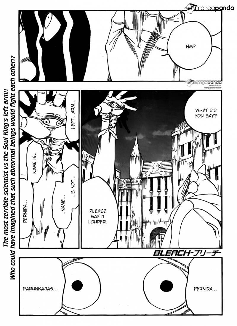 Bleach Chapter 638 : Boiling Malice And Total Comedy - Picture 1