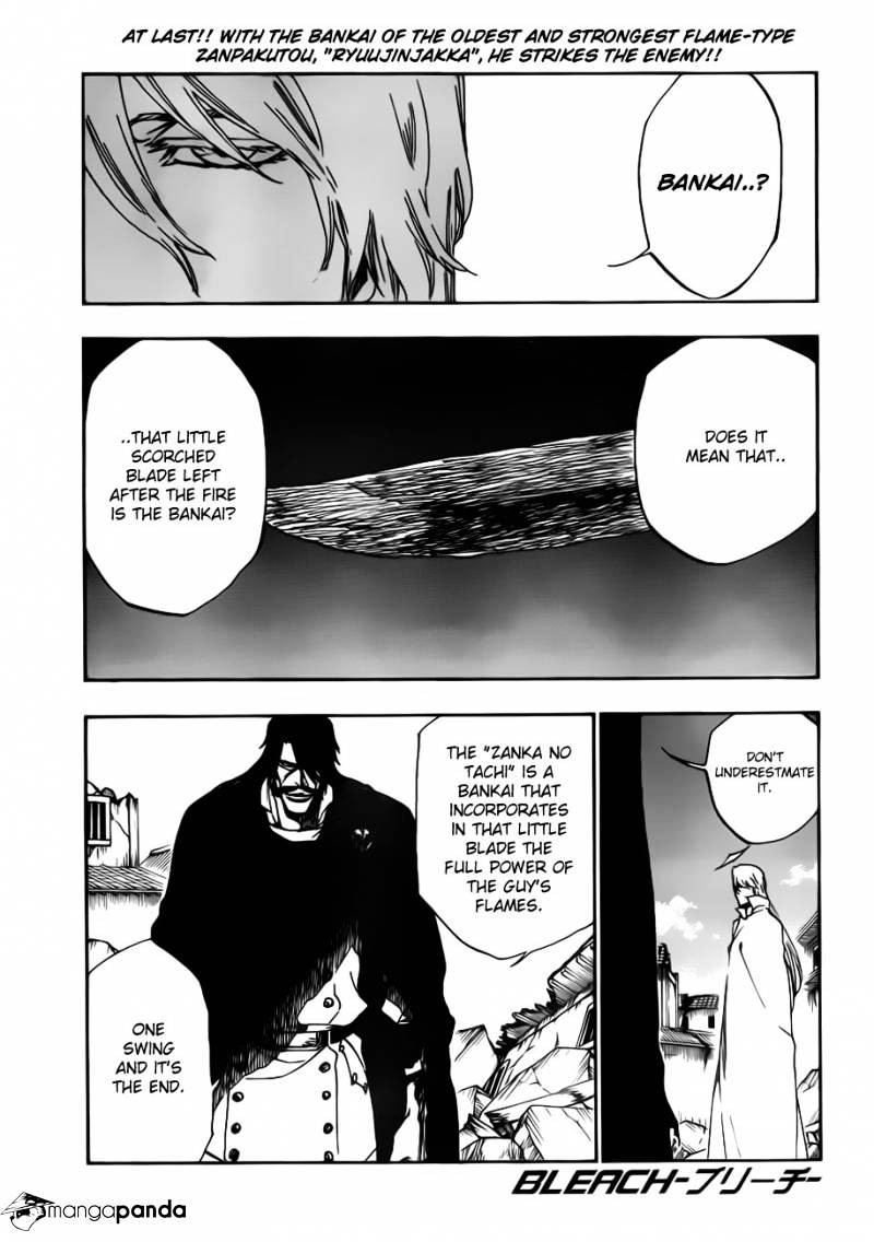 Bleach Chapter 507 : The Fire 3 - Picture 3